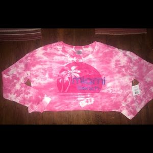 Tie dye crop top